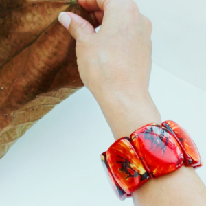 Pulseira de Jarina (marfim vegetal)